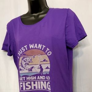 Fruit of the Loom Fishing Tee